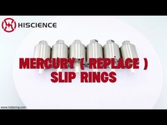 1 Circuits 20A Industrial Mercury Slip Rings   with Stainless Steel Housing