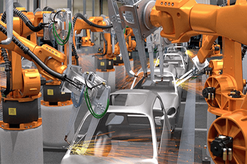 Industrial Robotic Arm Automation Solution