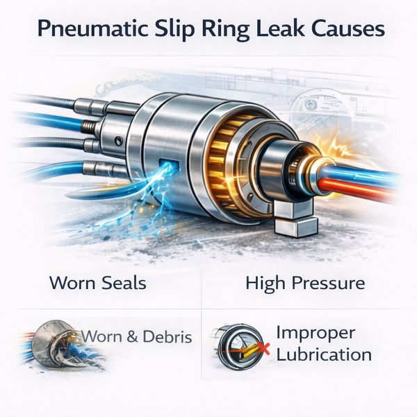 Pneumatic Slip Ring Leak Causes