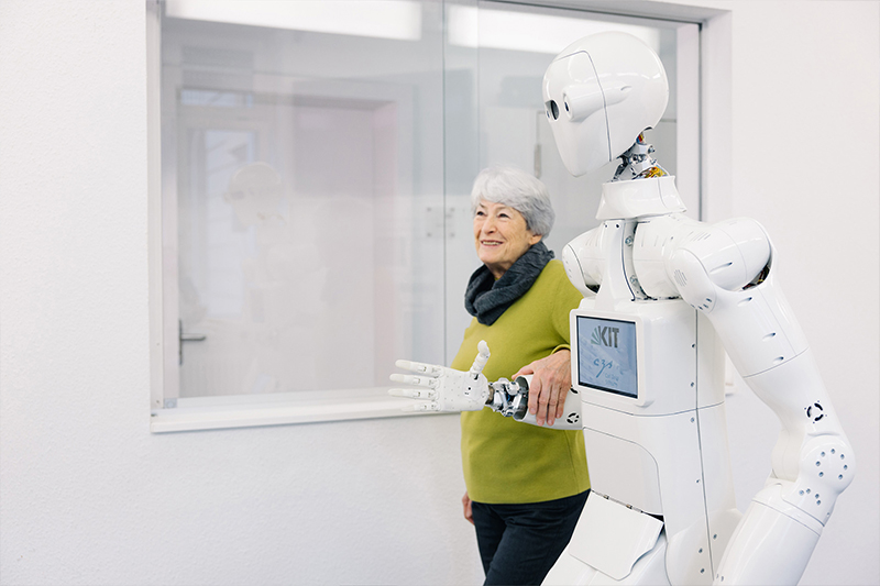 Slip Rings for Elderly Care Robots